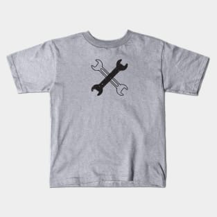crossed spanners Kids T-Shirt